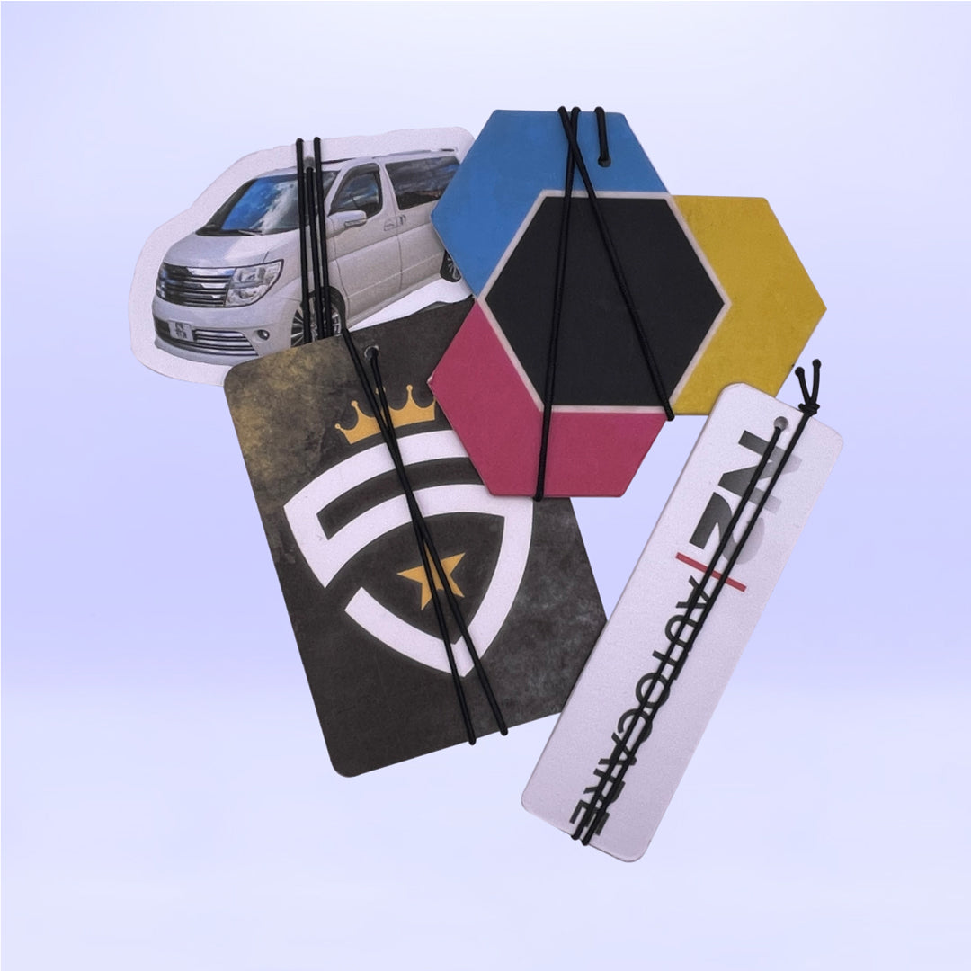 Air Freshener Sample Pack Custom Air Fresheners UK CheshirePrint